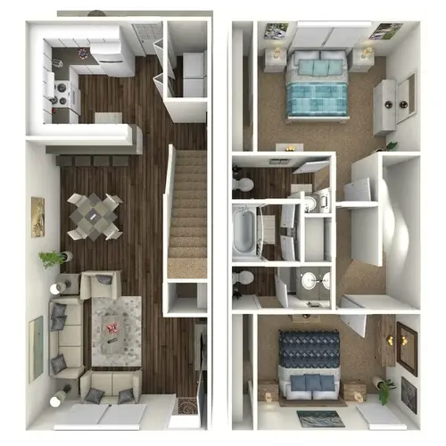 Bel Air Oaks Plano Floorplan 2