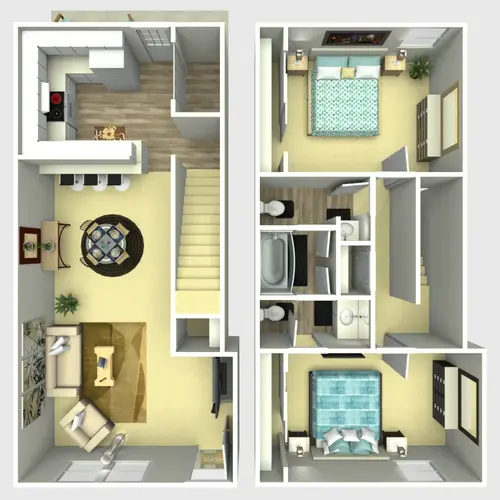 Bel Air Oaks Plano Floorplan 3