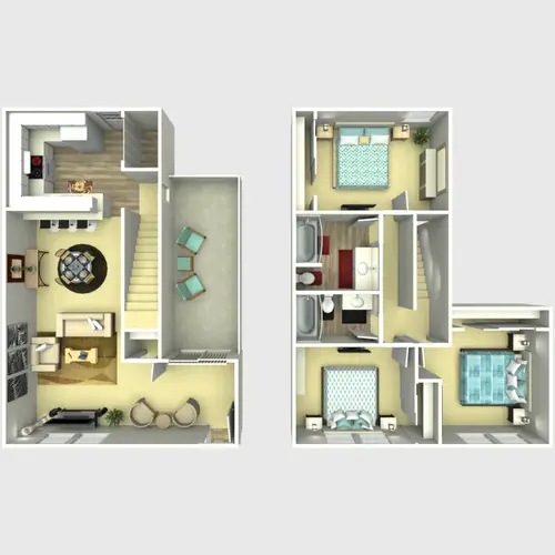 Bel Air Oaks Plano Floorplan 5