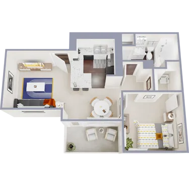 Bel Air on 16th Plano Floorplan 2