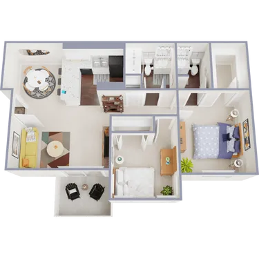 Bel Air on 16th Plano Floorplan 4
