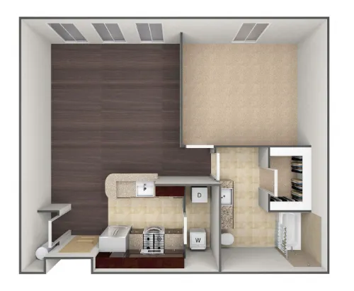 Bell Tower Flats McKinney FloorPlan 1
