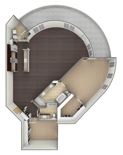 Bell Tower Flats McKinney FloorPlan 11