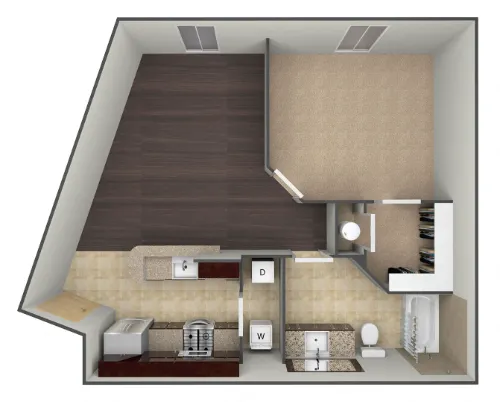 Bell Tower Flats McKinney FloorPlan 15