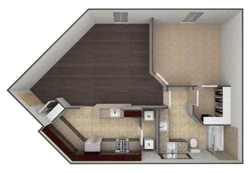 Bell Tower Flats McKinney FloorPlan 16