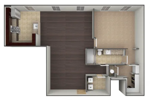 Bell Tower Flats McKinney FloorPlan 17