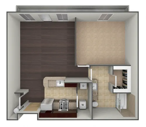 Bell Tower Flats McKinney FloorPlan 2
