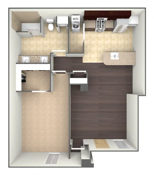 Bell Tower Flats McKinney FloorPlan 4