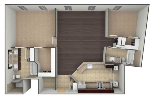 Bell Tower Flats McKinney FloorPlan 5