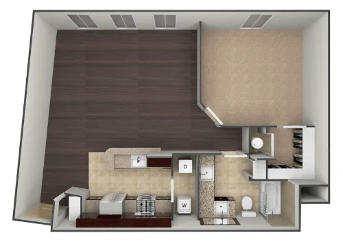 Bell Tower Flats McKinney FloorPlan 7