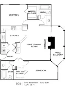 Bellevue at Spring Creek Plano Floorplan 8