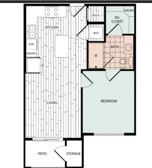 Bellrock La Frontera floorplan 1