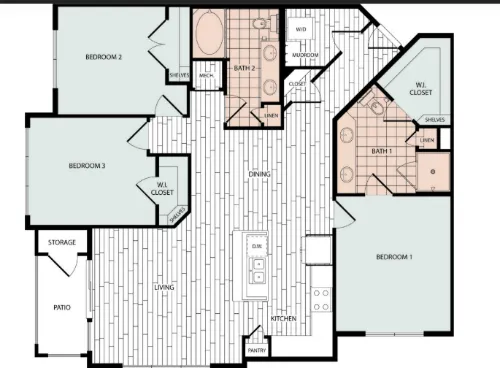 Bellrock La Frontera floorplan 12