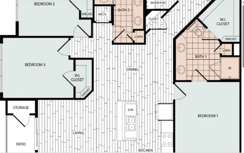 Bellrock La Frontera floorplan 13