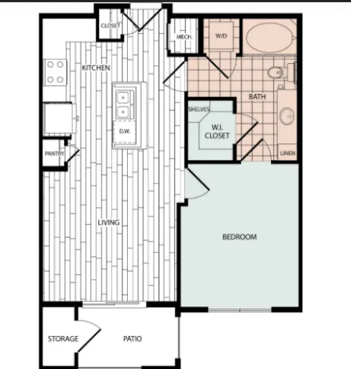 Bellrock La Frontera floorplan 4