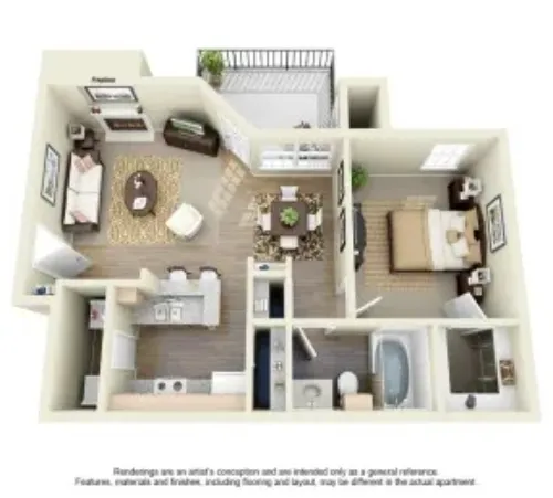 Bentley Place At Willow Bend FloorPlan 1