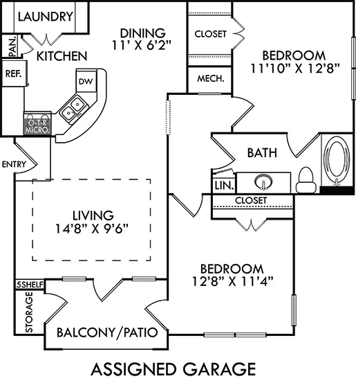 Bexley Lake Forest McKinney Floorplan 11