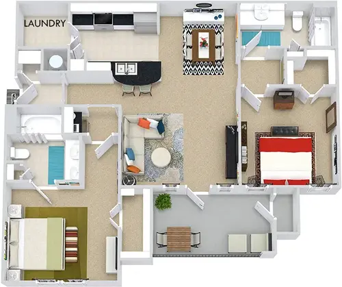 Bexley Lake Forest McKinney Floorplan 13