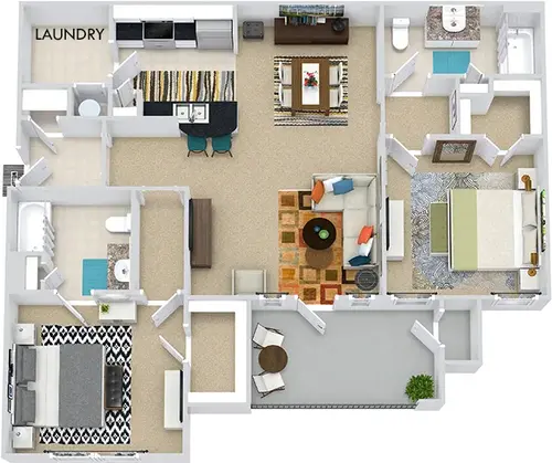 Bexley Lake Forest McKinney Floorplan 15