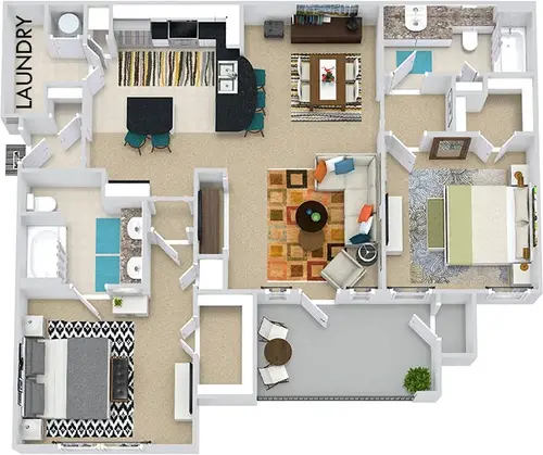 Bexley Lake Forest McKinney Floorplan 16