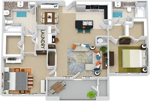 Bexley Lake Forest McKinney Floorplan 20