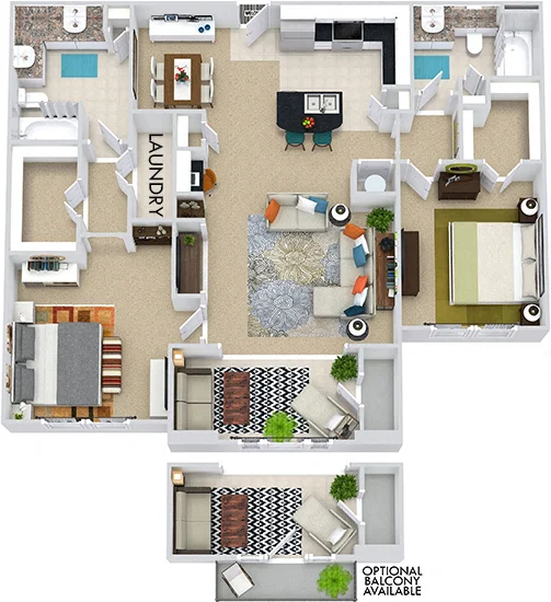 Bexley Lake Forest McKinney Floorplan 21