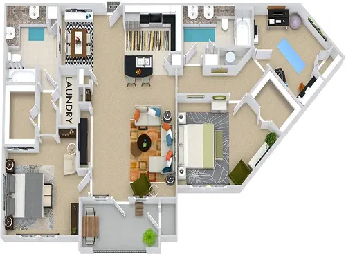 Bexley Lake Forest McKinney Floorplan 24