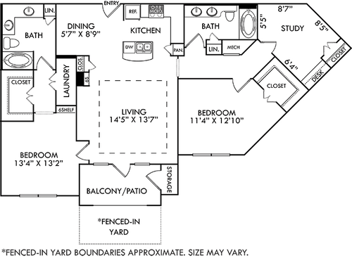 Bexley Lake Forest McKinney Floorplan 25