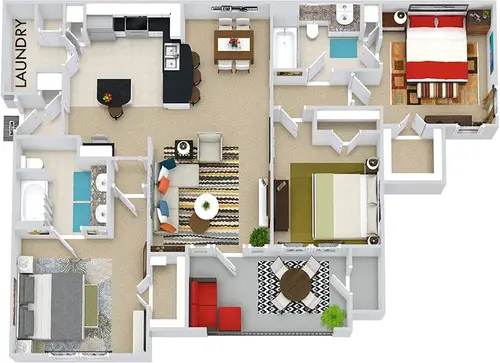 Bexley Lake Forest McKinney Floorplan 26