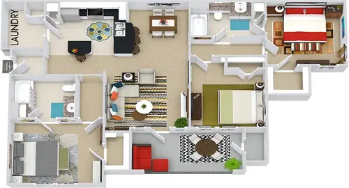 Bexley Lake Forest McKinney Floorplan 29