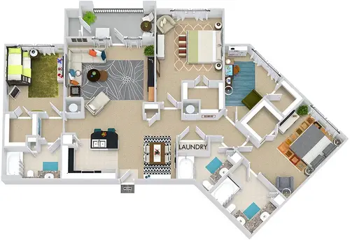 Bexley Lake Forest McKinney Floorplan 33