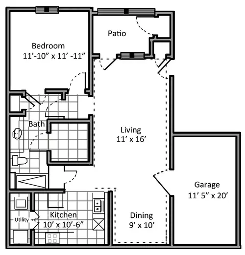 Bridgemoor at DeSoto Floorplan 2