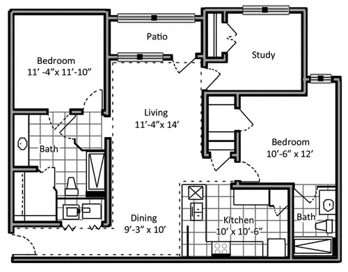 Bridgemoor at DeSoto Floorplan 5