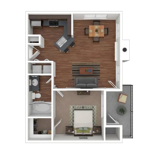 Brooks on Preston Plano FloorPlan 2