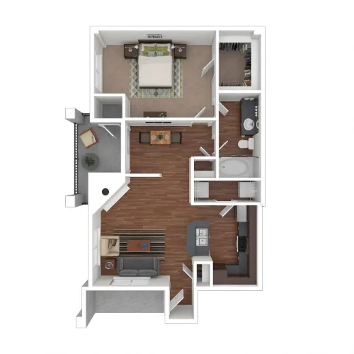 Brooks on Preston Plano FloorPlan 3
