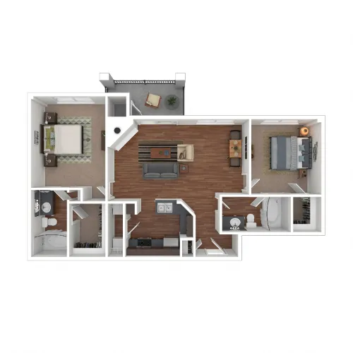 Brooks on Preston Plano FloorPlan 5