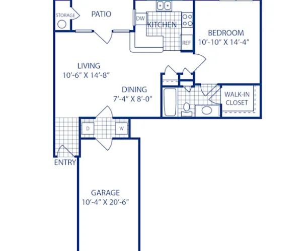 Camden Legacy Creek Plano Floor plan 10