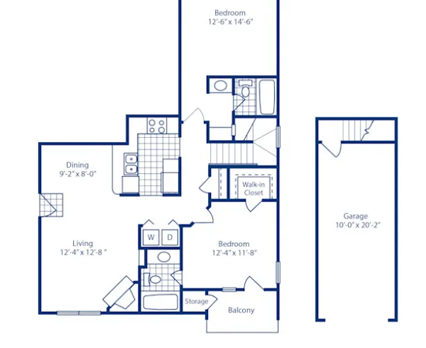 Camden Legacy Creek Plano Floor plan 16