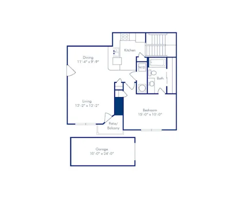 Camden Legacy Park Plano FloorPlan 1