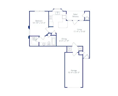Camden Legacy Park Plano FloorPlan 2