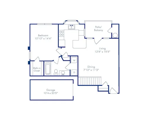 Camden Legacy Park Plano FloorPlan 4