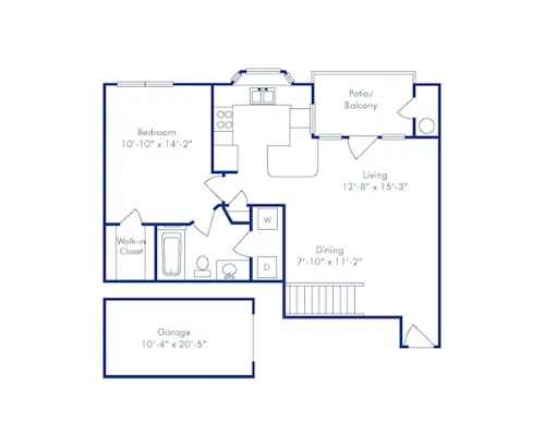 Camden Legacy Park Plano FloorPlan 5