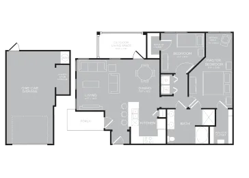 Century Travesia Apartment Floor Plan Austin 10