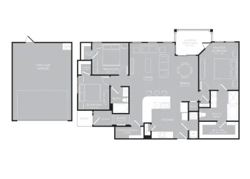 Century Travesia Apartment Floor Plan Austin 14