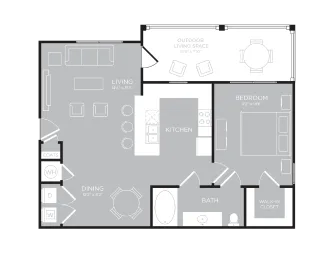 Century Travesia Apartment Floor Plan Austin 2