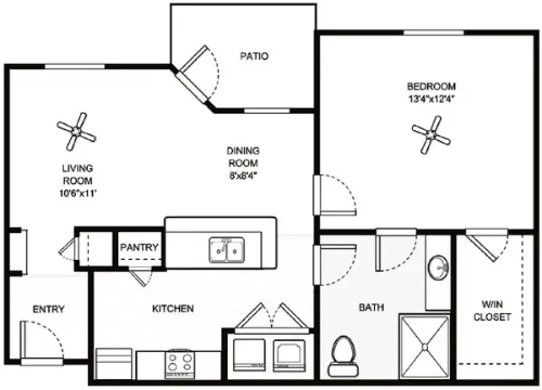 Chateau McKinney FloorPlan 2