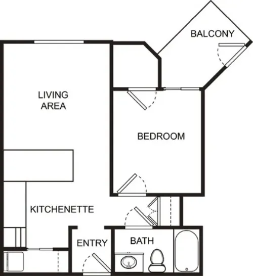 Chateau McKinney FloorPlan 5