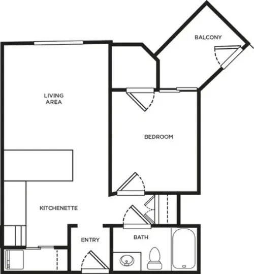 Chateau McKinney FloorPlan 5