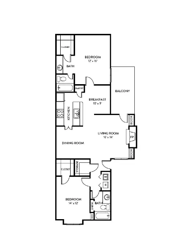 Chisholm Place Plano Floorplan 2