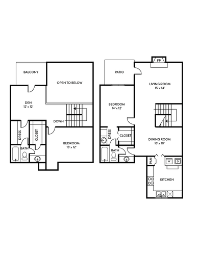 Chisholm Place Plano Floorplan 6
